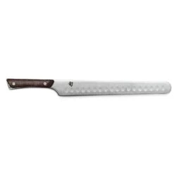 Shun Kanso Hollow Ground 12" Brisket Slicer -Barbecue Supplies Store shun kanso hollow ground 12 brisket slicer kitchen knives 40053397258517