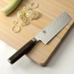 Shun Premier 5.5" Nakiri -Barbecue Supplies Store shun premier 5 5 nakiri kitchen knives 42529106362645