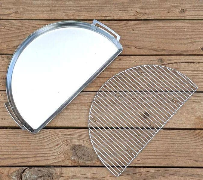 SnS Grills Drip ‘N Griddle Pan Deluxe For 22" And 26" Charcoal Kettle Grills 5 SnS Grills Drip ‘N Griddle Pan Deluxe For 22" And 26" Charcoal Kettle Grills - Image 3