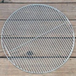 SnS Grills EasySpin Grill Grate For 22" Charcoal Kettle Grills -Barbecue Supplies Store sns grills easyspin grill grate for 22 charcoal kettle grills outdoor grill accessories 40053408760085