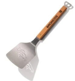 Sportula - Laser Cut Team Branded Spatula (NFL) -Barbecue Supplies Store sportula laser cut team branded spatula nfl denver broncos kitchen tools utensils 40052644086037