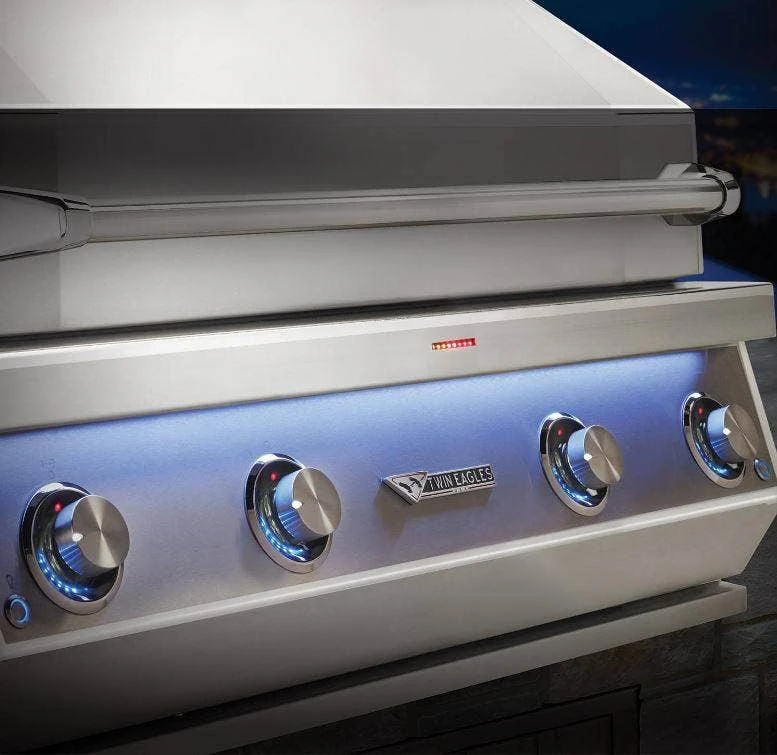 Twin Eagles Eagle One 42" Built-In Gas Grill With Sear Zone & Infrared Rotisserie 4 Twin Eagles Eagle One 42" Built-In Gas Grill With Sear Zone & Infrared Rotisserie - Image 2