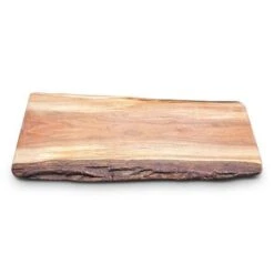 UTC Hardwoods Live Edge Presentation Tray, Black Walnut