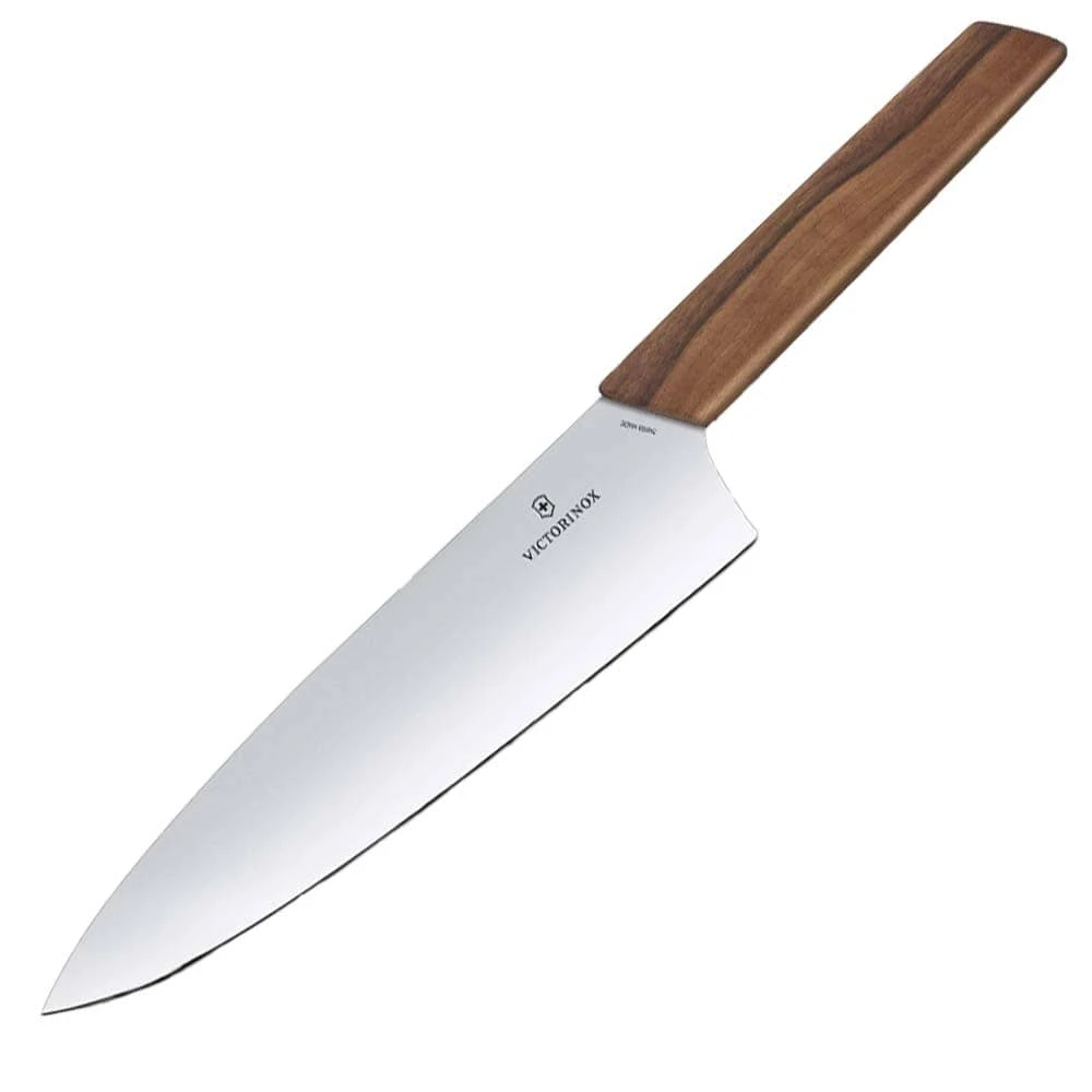 Victorinox 8" Swiss Modern Chef's Carving Knife - Walnut Handle 3 Victorinox 8" Swiss Modern Chef's Carving Knife - Walnut Handle