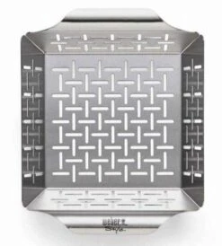 Weber Small Stainless Steel Dlx Grilling Basket