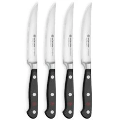 Wusthof Classic 4-Piece 4 1/2" Steak Knife Set