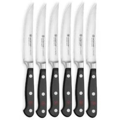 Wusthof Classic 6pc Steak Knife Set