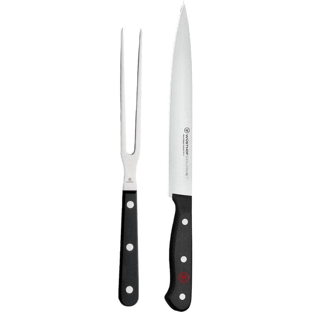Wusthof Gourmet Two Piece Carving Knife Set 3 Wusthof Gourmet Two Piece Carving Knife Set