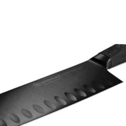 Wusthof Performer 7" Santoku Hollow Edge -Barbecue Supplies Store wusthof performer 7 santoku hollow edge kitchen knives 40053018394901
