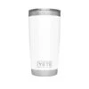 YETI Rambler 20 Oz. Tumbler With MagLid -Barbecue Supplies Store yeti rambler 20 oz tumbler with maglid white thermoses 40052679377173