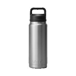 YETI Rambler 26 Oz Bottle With Chug Cap -Barbecue Supplies Store yeti rambler 26 oz bottle with chug cap stainless 45623990386965