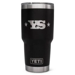 YETI Rambler 30 Oz Tumbler With Yoder Smokers Logo