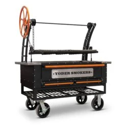 Yoder Smokers 42" El Dorado Santa Maria Charcoal Grill -Barbecue Supplies Store yoder smokers el dorado santa maria charcoal grill 22 x 42 51519650791701