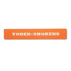 Yoder Smokers Logo Competition Cart Placards -Barbecue Supplies Store yoder smokers logo competition cart placards orange 45405659070741
