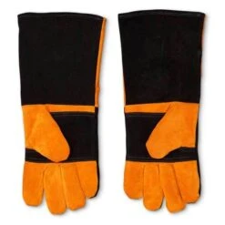 Yoder Smokers Long Leather BBQ Gloves -Barbecue Supplies Store yoder smokers long leather bbq gloves oven mitts pot holders 40052902101269