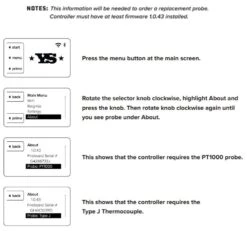 Yoder Smokers Short Thermocouple Replacement For YS480 And YS640 Pellet Grills -Barbecue Supplies Store yoder smokers short thermocouple replacement for ys480 and ys640 pellet grills outdoor grill accessories 42083639558421