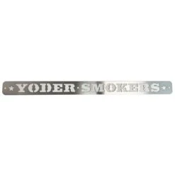 Yoder Smokers Stainless Steel Counterweight Sign, YS640