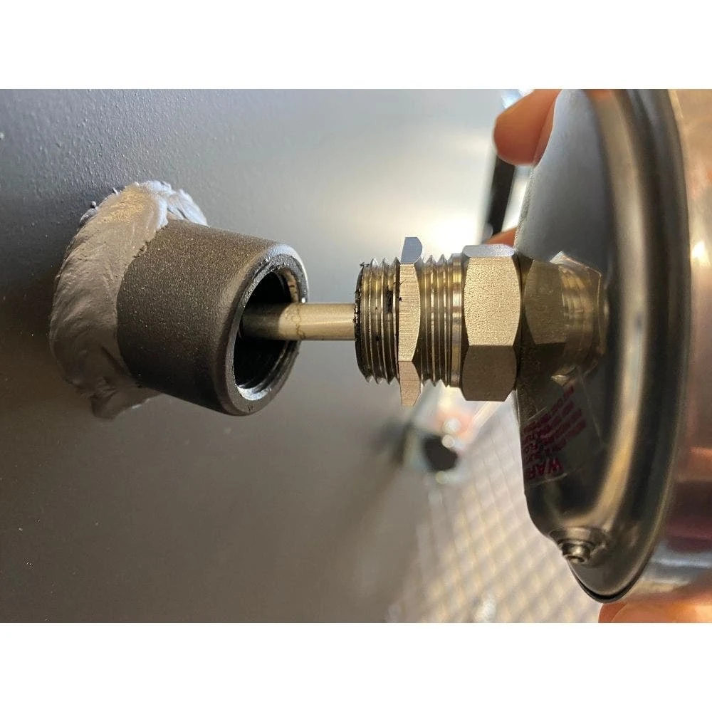 Yoder Smokers Tel-Tru Door Thermometer, Threaded 4 Yoder Smokers Tel-Tru Door Thermometer, Threaded - Image 2