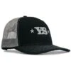 Yoder Smokers Trucker Hat, Black/Charcoal