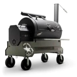 Yoder Smokers YS1500 Competition Cart Magnetic Wrap - Military Green -Barbecue Supplies Store yoder smokers ys1500 competition cart magnetic wrap military green outdoor grill accessories 40053273166101