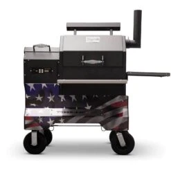 Yoder Smokers YS480 Competition Cart Magnetic Wrap - American Flag -Barbecue Supplies Store yoder smokers ys480 competition cart magnetic wrap american flag outdoor grill accessories 40053217689877