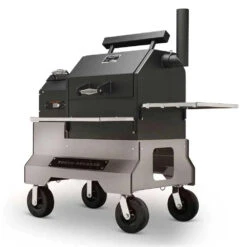 Yoder Smokers YS480s Pellet Grill On Competition Cart 38 Yoder Smokers YS480s Pellet Grill On Competition Cart -Barbecue Supplies Store yoder smokers ys480s pellet grill on competition cart silver wire shelves 8 outdoor grills 40163499475221