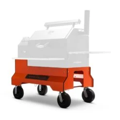 Yoder Smokers YS640 Competition Cart Base -Barbecue Supplies Store yoder smokers ys640 competition cart base orange outdoor grill carts 40052404584725