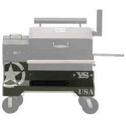 Yoder Smokers YS640 Competition Cart Magnetic Wrap - Military Green