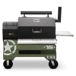 Yoder Smokers YS640 Competition Cart Magnetic Wrap - Military Green -Barbecue Supplies Store yoder smokers ys640 competition cart magnetic wrap military green outdoor grill accessories 40053271462165