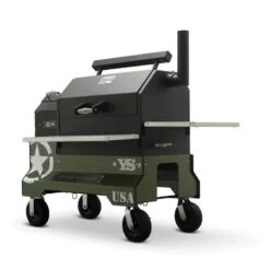 Yoder Smokers YS640 Competition Cart Magnetic Wrap - Military Green -Barbecue Supplies Store yoder smokers ys640 competition cart magnetic wrap military green outdoor grill accessories 40053271658773