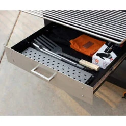 Yoder Smokers YS640 Storage Drawer -Barbecue Supplies Store yoder smokers ys640 storage drawer outdoor grill accessories 41775302705429