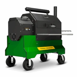 Yoder Smokers YS640s Pellet Grill On Competition Cart Limited Edition Colors